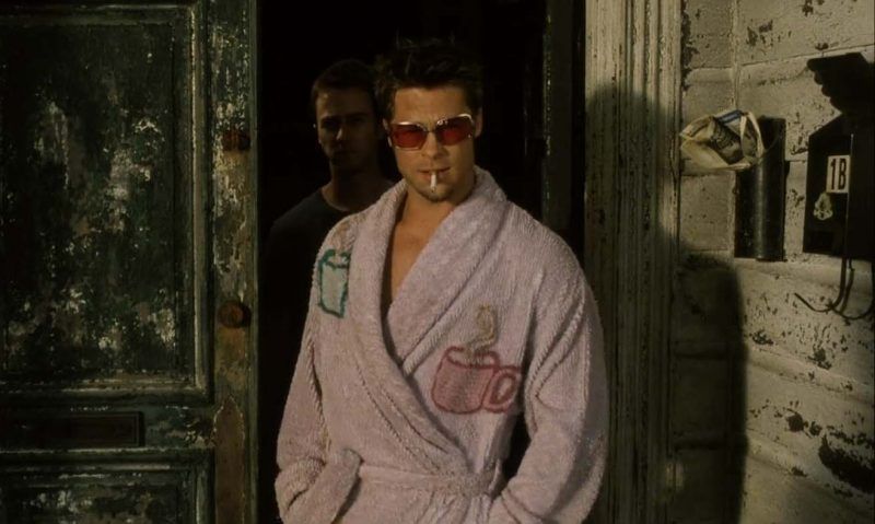 brad pitt canon belleza masculino el club de la lucha