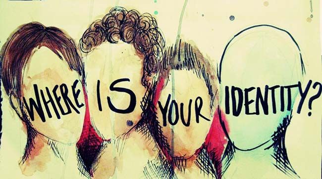 Where is your identity. Arte de internet. Autor sin identificar. Identidad. Selfie. Multiples caras. Ervin Goffman. Selfies