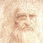 Retrato Leonardo da Vinci. El genio creador. Artista romántico. La evolución del artesano.