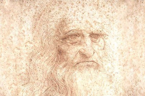 Retrato Leonardo da Vinci. El genio creador. Artista romántico. La evolución del artesano.