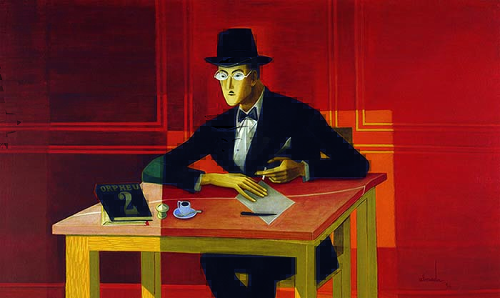 Poeta Fernando Pessoa.
