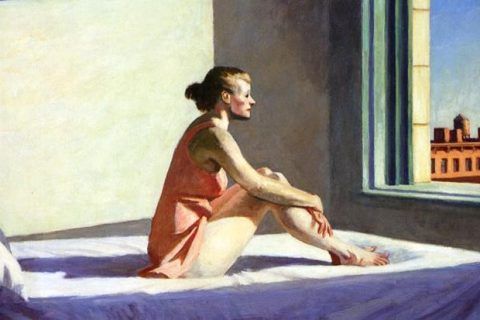 Morning Sun (1952), Edward Hopper. Cultugrafía, el solipsismo programado.