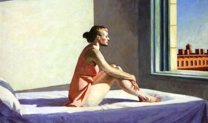Morning Sun (1952), Edward Hopper. Cultugrafía, el solipsismo programado.