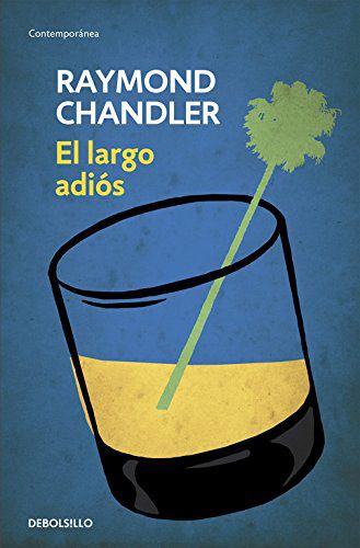 Portada de el libro El largo adiós, de Raymond Chandler (1953) que marca las reglas del luego.
