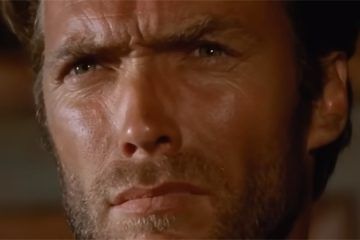 Clint Eastwood en El bueno, el feo y el malo (Sergio Leone, 1966). Repaso del género western, películas de vaqueros, cine del oeste.