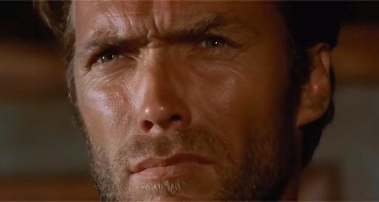 Clint Eastwood en El bueno, el feo y el malo (Sergio Leone, 1966). Repaso del género western, películas de vaqueros, cine del oeste.