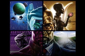 Infinitium Quad Cover (Tim Fiedler). Afrofuturismo. Pensamiento Crítico Cultugrafía