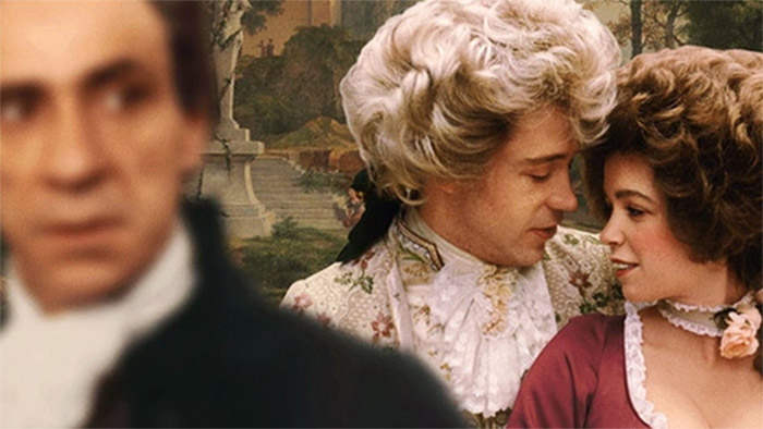 Fotograma. La película Amadeus (1984) representa una impecable puesta en escena de la Viena de la época, a través del vestuario, la música y sus hermosos escenarios. Análisis cinematográfico. Cultugrafía, difusión y crítica cultural.