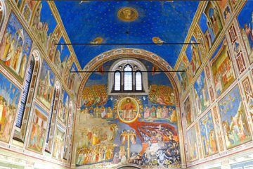 Capilla de los Scrovegni. obra de Giotto. Padua
