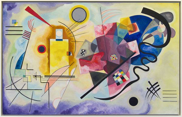 Jaune Rouge Bleu, (1925), de Kandinsky. Cultugrafía, difusión y crítica cultural. La sociedad de-transfigurada.
Una reflexión sobre la pérdida de pluralidad del mundo. El poder transfigurar.