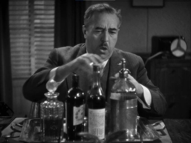 Walter Connolly como Alexander Andrews en Sucedió una noche. Cultugrafía, difusión y crítica cultural. Cine y crítica cinematográfica.