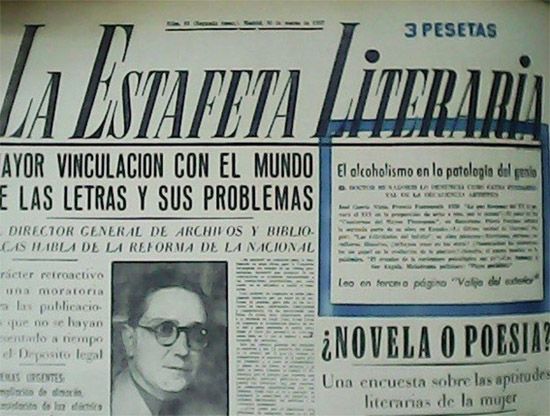 La Estafeta Literaria. Nº 89. Segunda época.