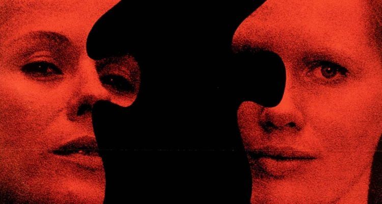 Fragmento de uno de los Póster de Persona, de Ingmar Bergman.