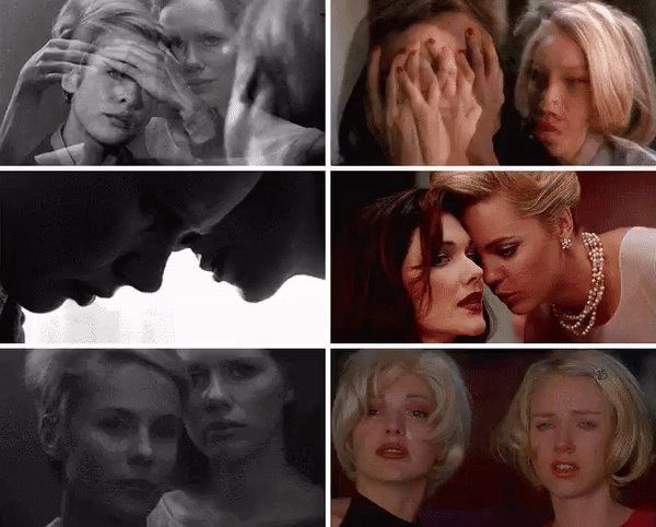 El carácter y evolución de la relación entre las protagonistas femeninas de Mulholland Drive (2001), de David Lynch, Betty (Naomi Watts) y Rita (Laura Harring) parece bastante influido por la de Alma y Elizabeth en Persona. En ambos casos, parecen existir confusos procesos “vampirizadores”.
