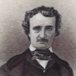 Retrato de Edgar Allan Poe. Dibujo