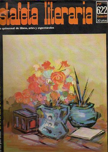 La Estafeta Literaria. Revista Quincenal de Libros, Artes y Espectáculos. Nº 622. Fernando Quiñones. Fuente: Todocoleccion.