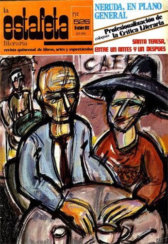 La estafeta literaria Nº 526. Fuente: Centro Arte Contemporáneo Aínsa-Sobrarbe.