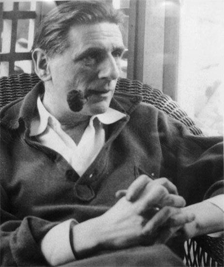El escritor Hermann Broch. Encargado de redactar el informe sobre la primera parte de Historia de un homicidio, obra de Ernst David Kaiser