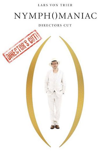 Cartel del Director’s cut de Nymphomaniac (2018). La versión definitiva para apreciar la verdadera dimensión del film.
