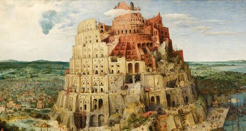 La torre de Babel, de Pieter Brueghel el Viejo. Cultugrafía, pensamiento crítico y difusión cultural. Lingüística.