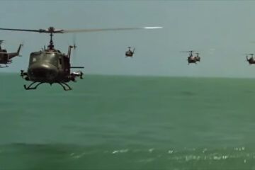 Apocalypse Now — helicópteros con “La cabalgata de las valquirias”