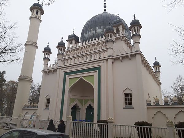 Mezquita del barrio de Wilmersdorf en Berlín