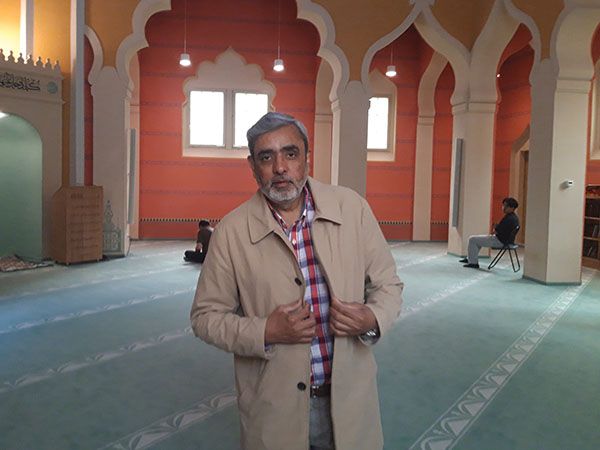 Amir Aziz, imán de la mezquita de Wilmersdorf, la más antigua de Berlín