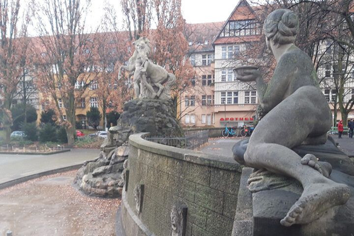 Rüdesheimer Platz en Wilmersdorf, Berlín