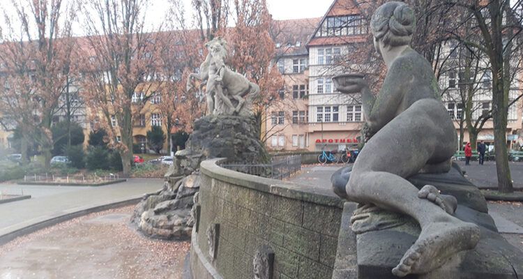 Rüdesheimer Platz en Wilmersdorf, Berlín