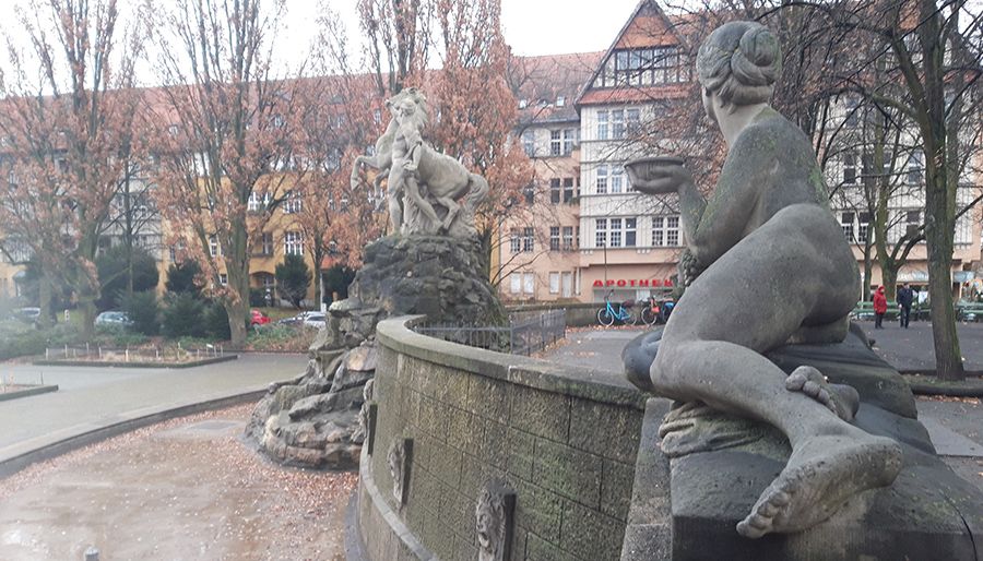 Rüdesheimer Platz en Wilmersdorf, Berlín