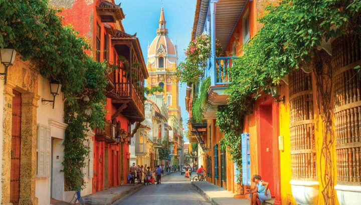 Cartagena de Indias, la joya del caribe colombiano.