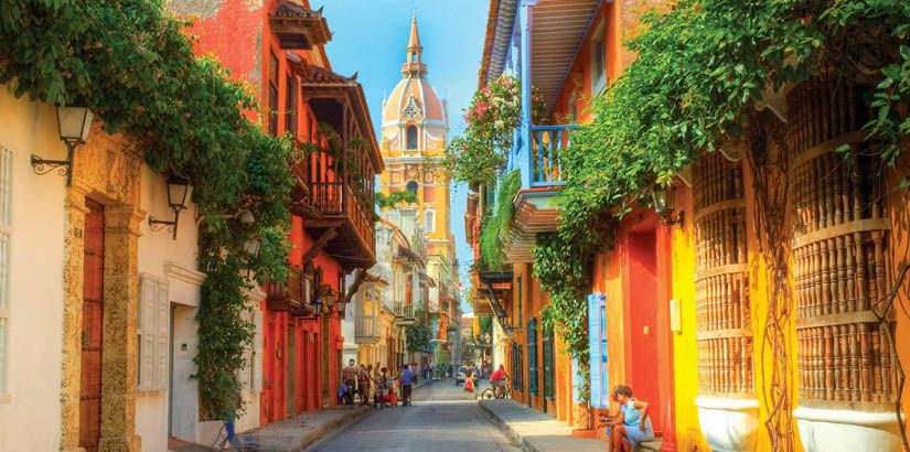 Cartagena de Indias, la joya del caribe colombiano.